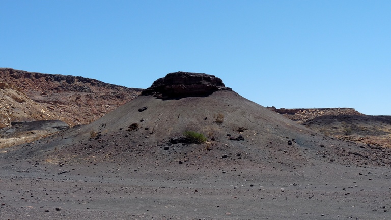 Verbrannter Berg